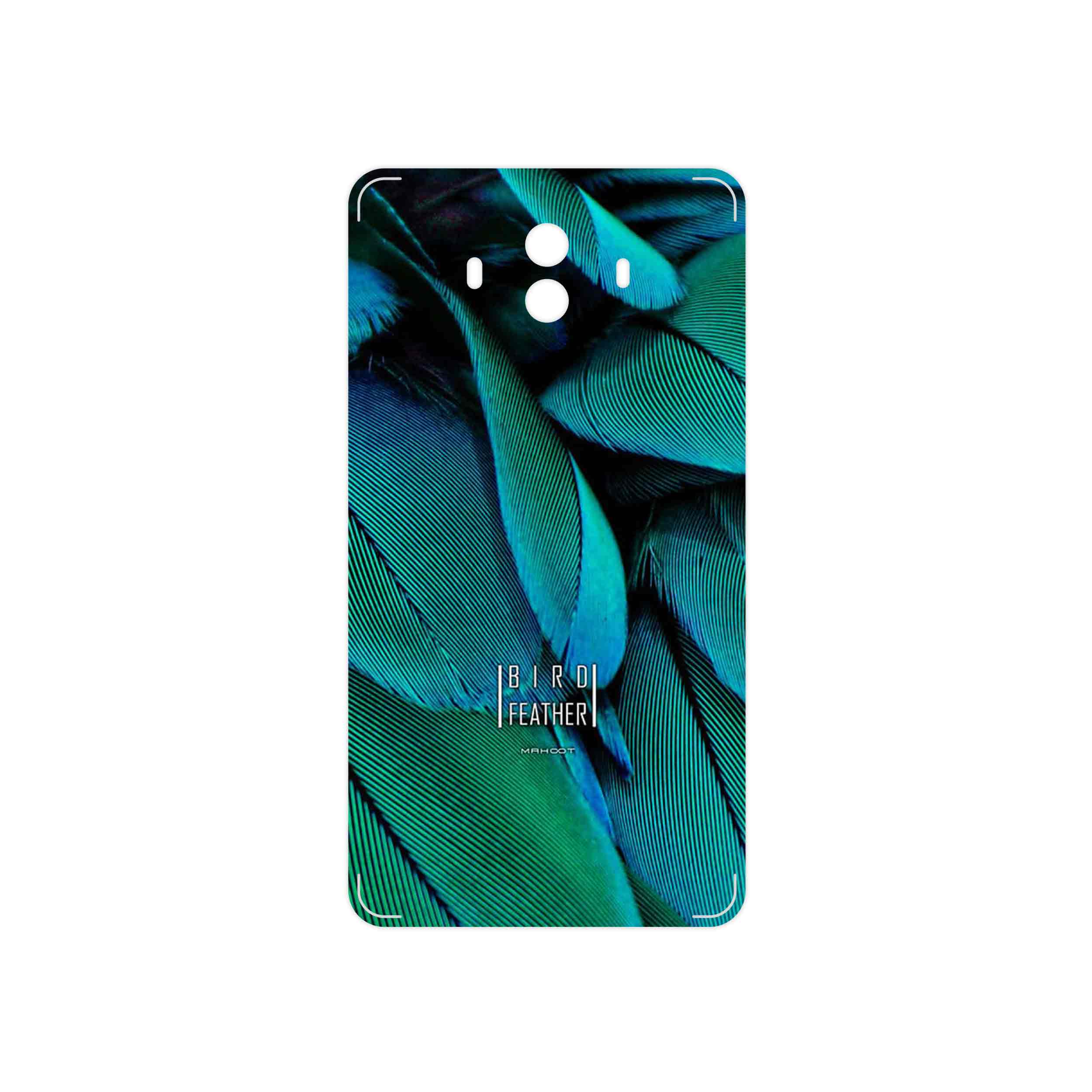 برچسب پوششی ماهوت مدل Green Feather مناسب برای گوشی موبایل هوآوی Mate 10