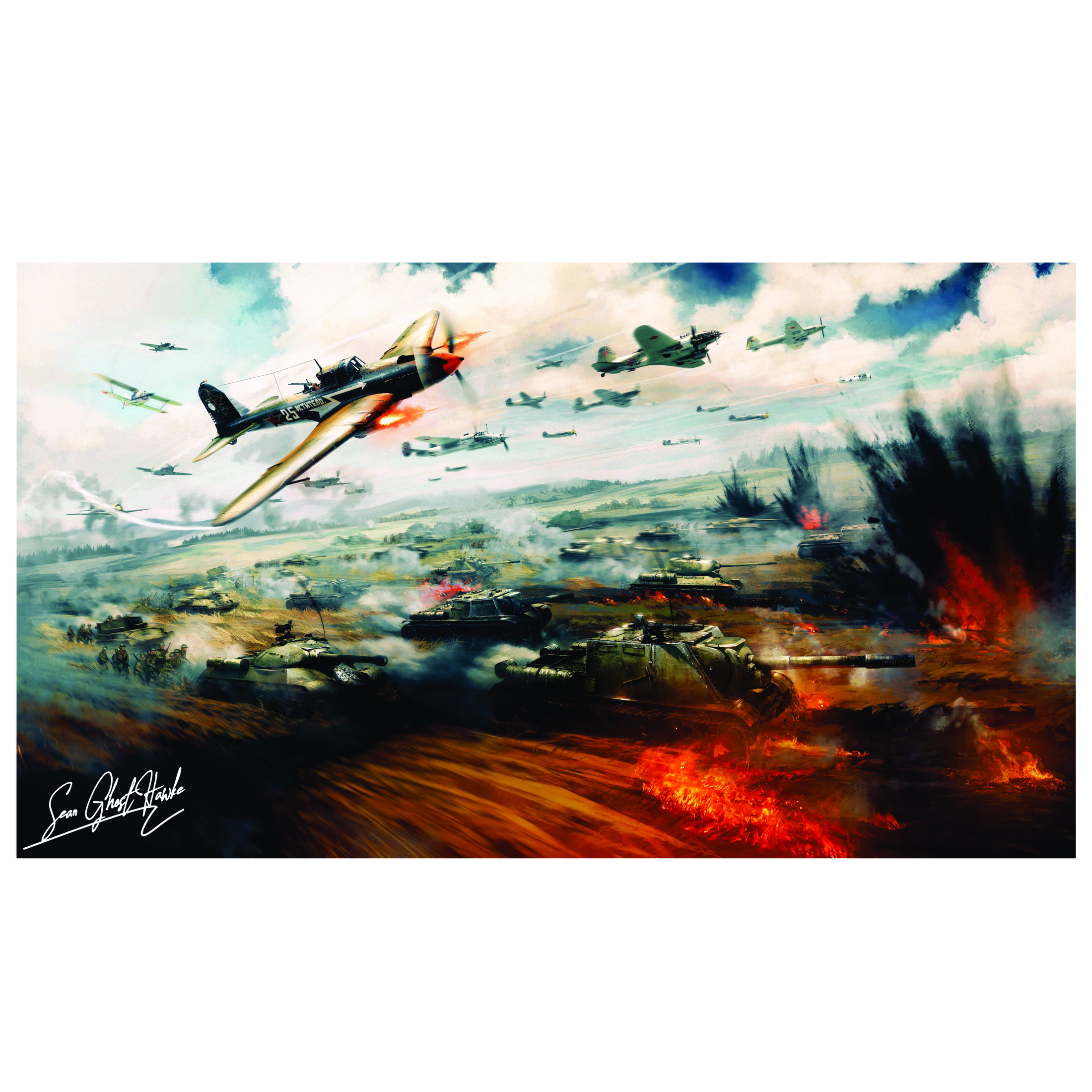 تابلو شاسی مدل جنگ جهانی دوم