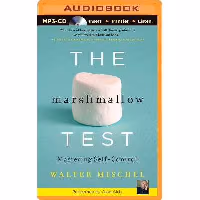 کتاب The  Marshmallow Test اثر Walter Mischel and Alan Alda انتشارات Brilliance