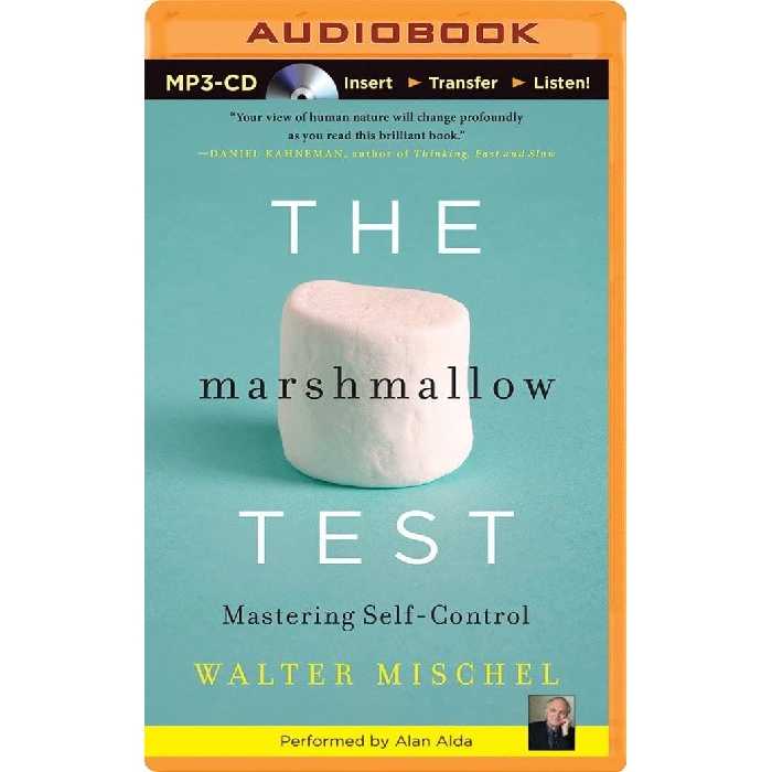 کتاب The  Marshmallow Test اثر Walter Mischel and Alan Alda انتشارات Brilliance