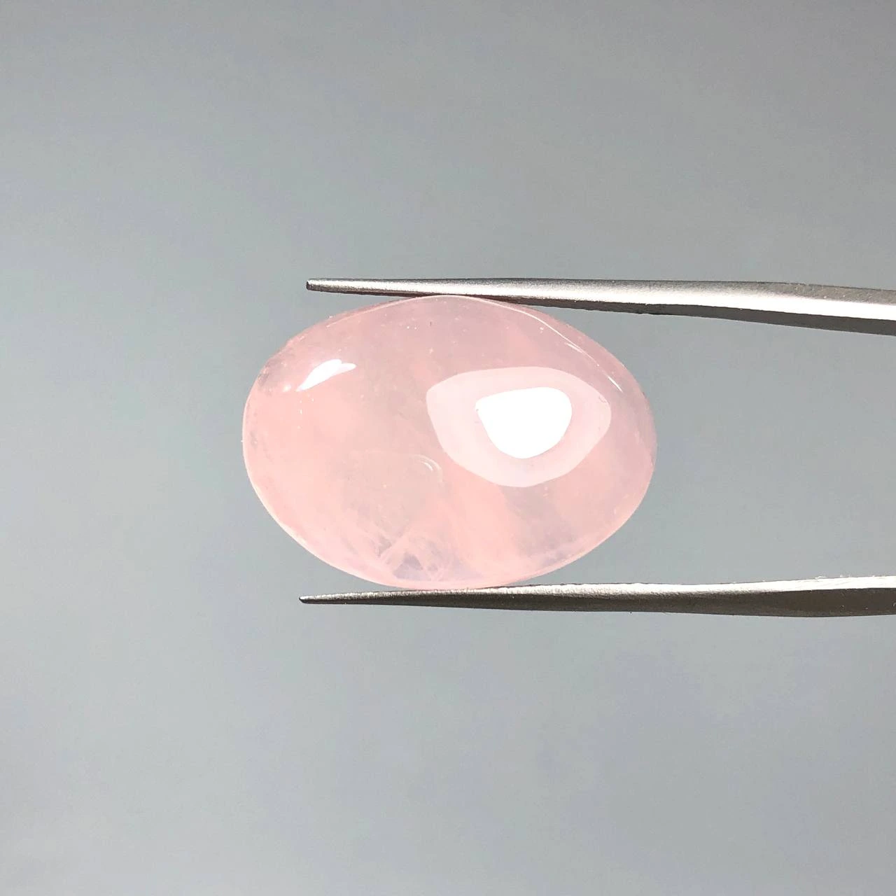 رزکوارتز معدنی پررنگ بیضی 250715