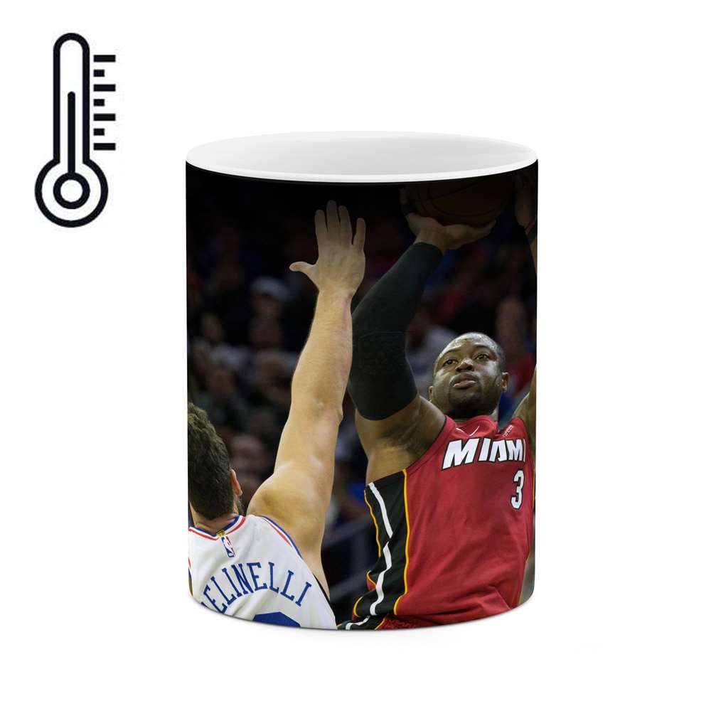 ماگ حرارتی طرح بسکتبال NBA ، Dwyane wade  مدل mgph14914