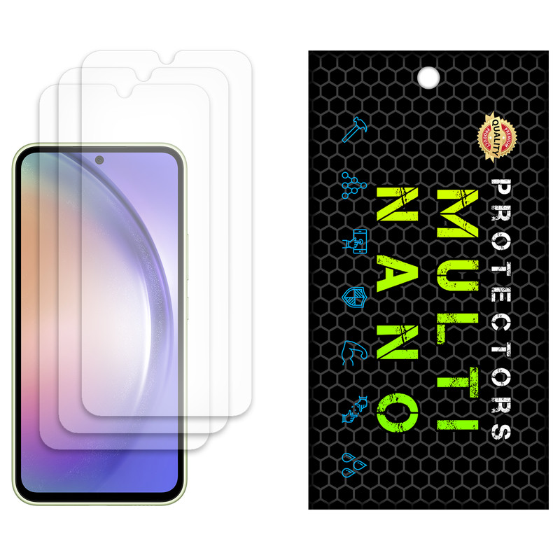 محافظ صفحه نمایش مات مولتی نانو مدل X-S3M مناسب برای گوشی موبایل سامسونگ Galaxy A54 بسته سه عددی | کالا برتری