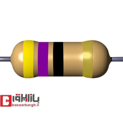 مقاومت 47 اهم 1/8 وات 5 درصد