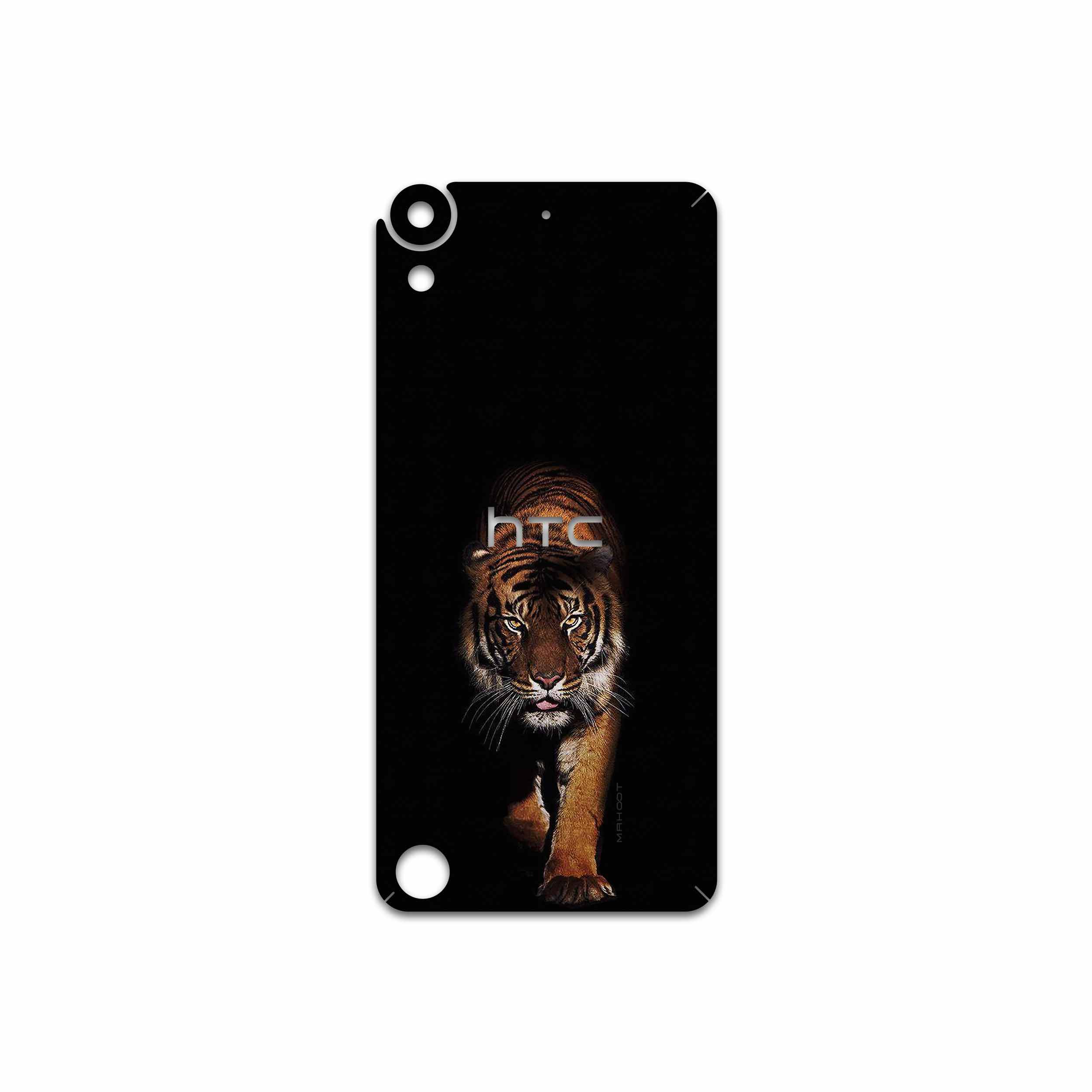 برچسب پوششی ماهوت مدل Wild Tiger مناسب برای گوشی موبایل اچ تی سی Desire 630