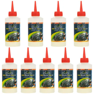  روغن زنجیر دوچرخه بمو مدل A200 حجم 80 میلی لیتر بسته 9 عددی