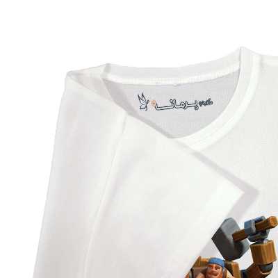 تی شرت بچگانه پرمانه طرح clash کد pmt.890