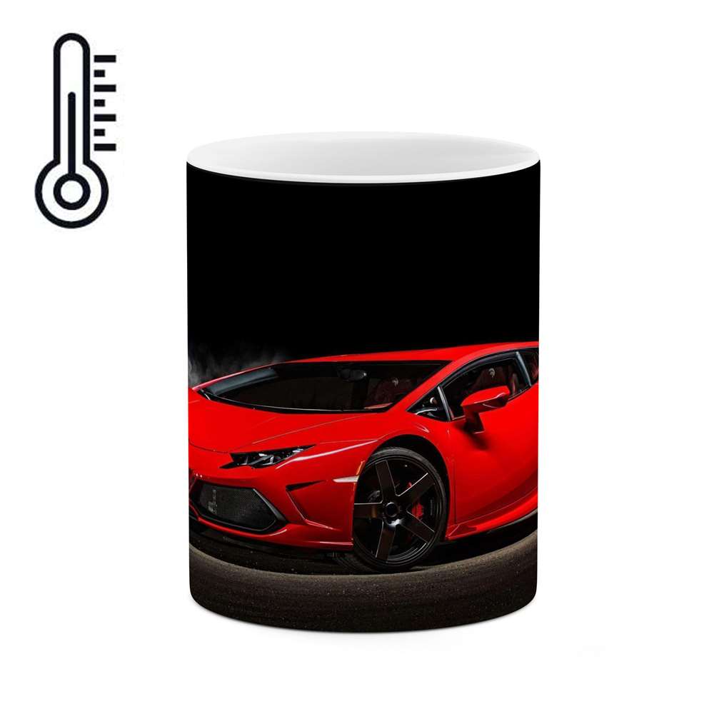 ماگ حرارتی طرح ماشین lamborghini huracan مدل mgph15543