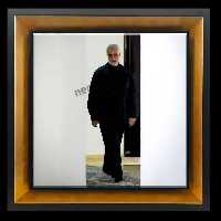 تابلو کاشی شهید حاج قاسم سلیمانی مدل 2ZG57