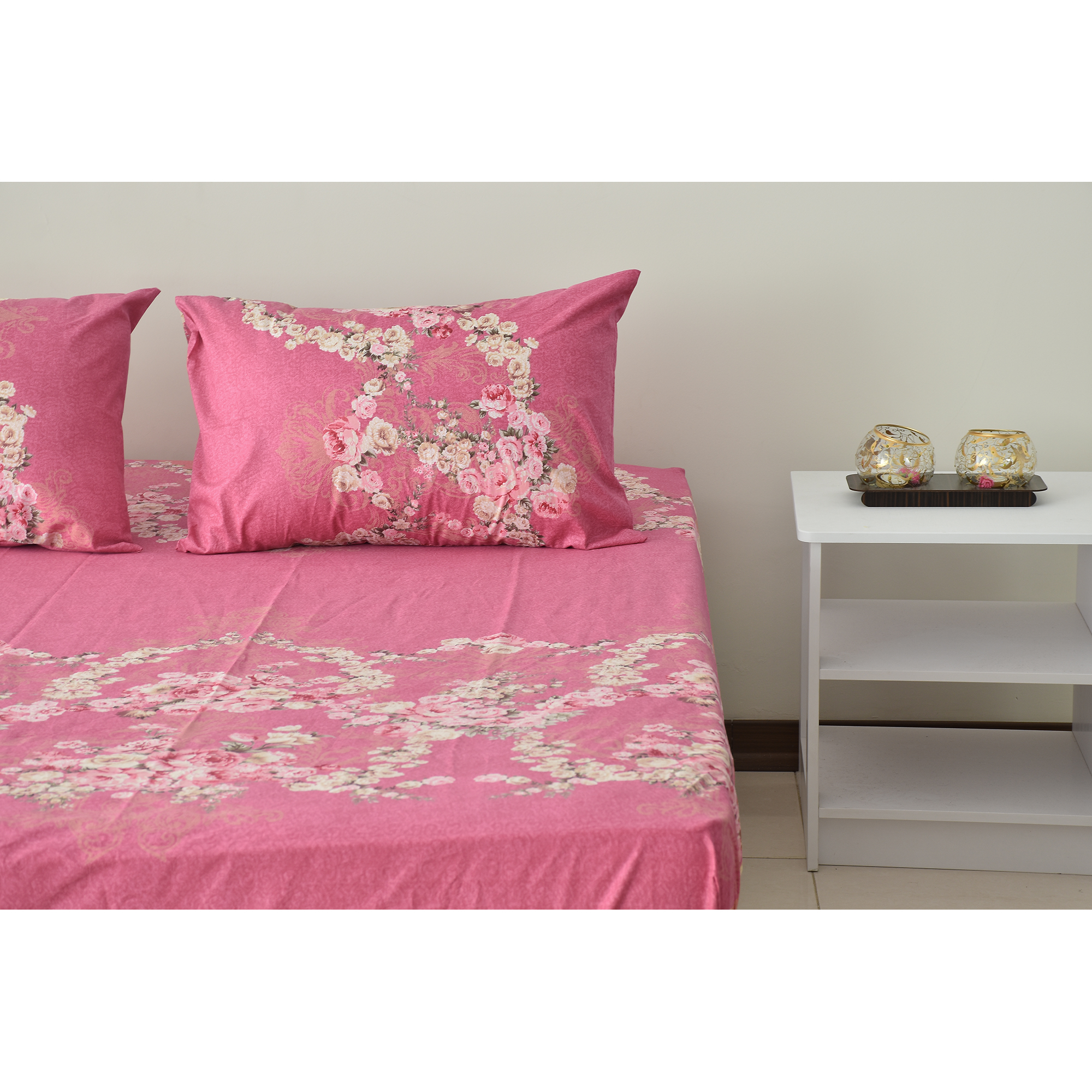 سرویس ملحفه بومرنگ مدل Hoda-90 یکنفره 2 تکه