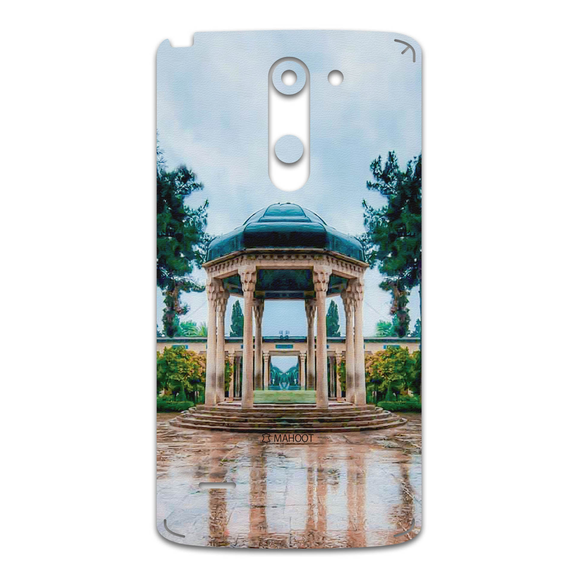 برچسب پوششی ماهوت مدل HAFEZ-Tomb مناسب برای گوشی موبایل ال جی G3 Stylus