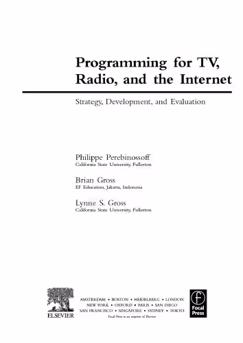 خرید و دانلود نسخه کامل کتاب Programming for TV, Radio &amp; The Internet, Second Edition: Strategy, Development &amp; Evaluation