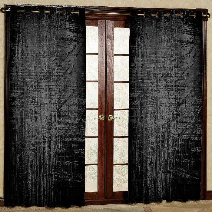 پرده مدل هازان پانچی کد 2195 سایز 140x200 سانتی متر