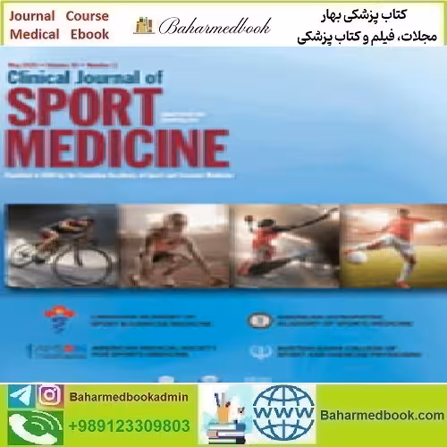 Clinical Journal of Sport Medicine Volume 34 1 to 3 2024 TRUE PD