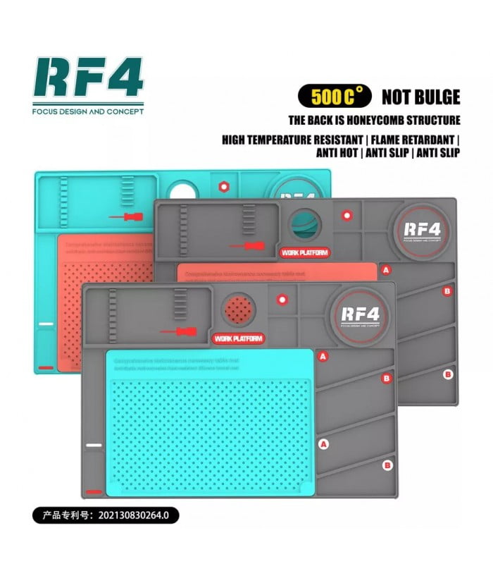 خرید و قیمت پد نسوز سیلیکونی RF4 مدل RF-P02- بهاری موبایل