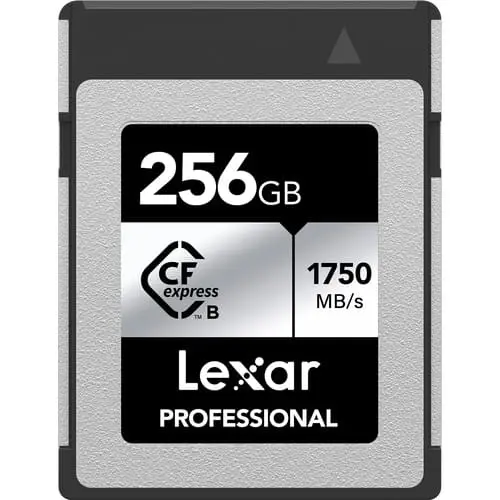 کارت حافظه لکسار Lexar 256GB Professional CFexpress Type B Card SILVER Series خرید | قیمت - اگزیف