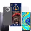 برچسب پوششی اینفینیتی مدل PRO MAX مناسب برای گوشی موبایل شیائومی REDMI NOTE 9T به همراه محافظ صفحه نمایش
