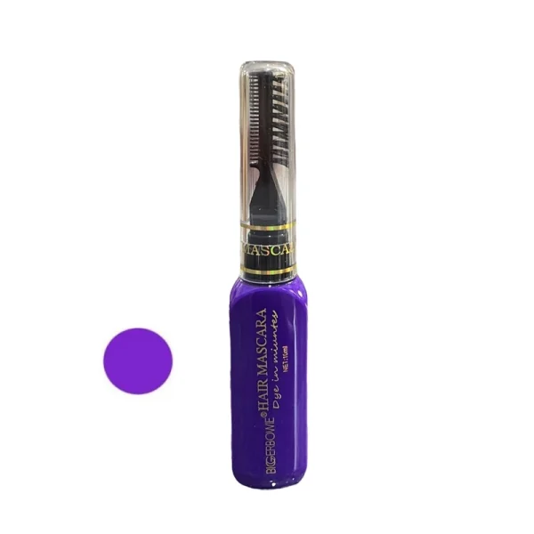 ریمل رنگی مو بنفش