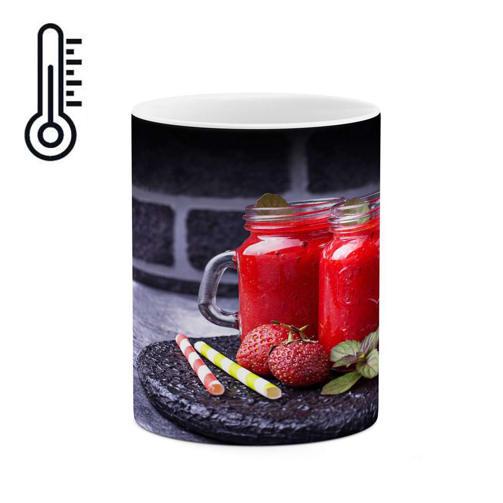 ماگ حرارتی کاکتی طرح آبمیوه مدل mgh17133