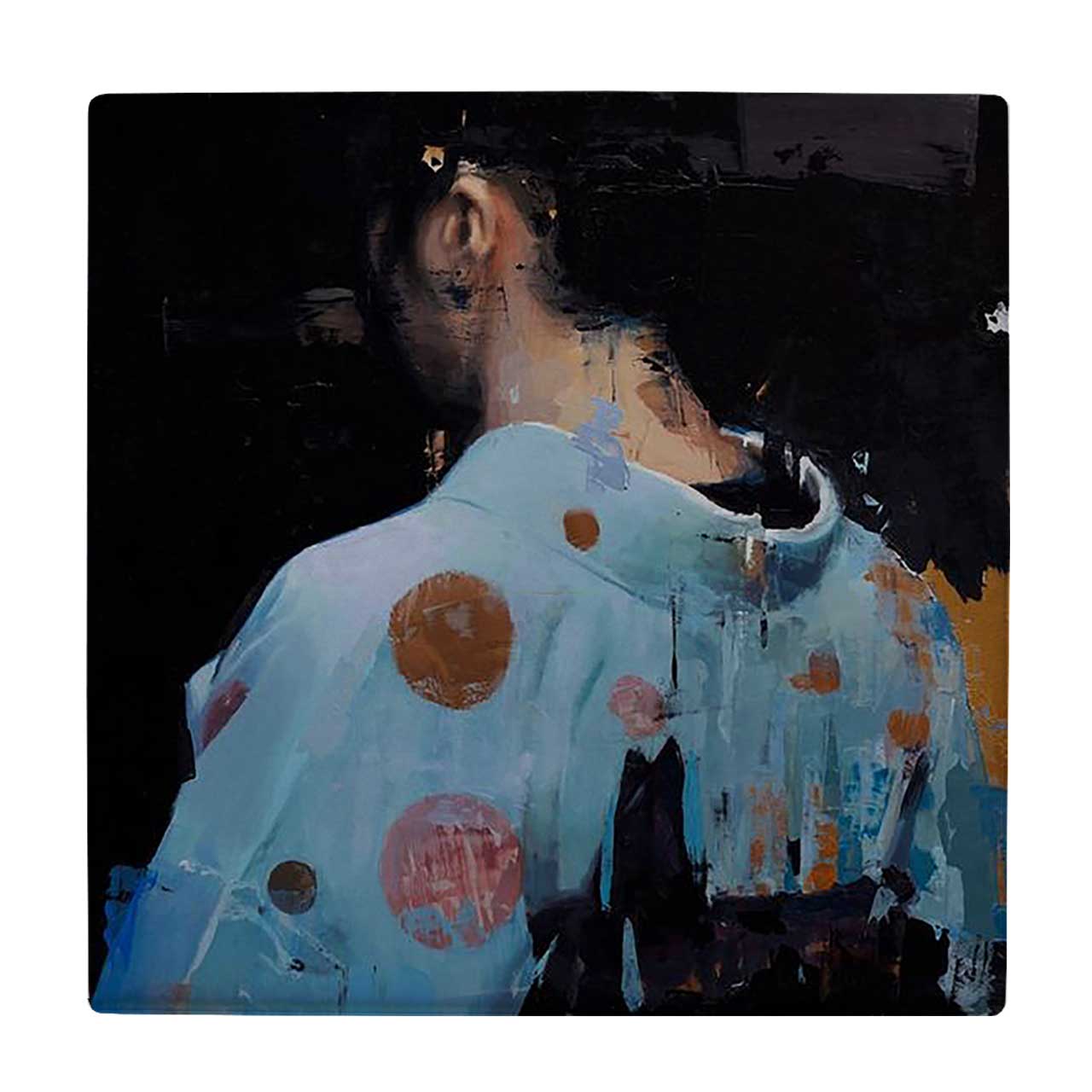  کاشی کارنیلا طرح بانوی ژاپنی کد wkk1877