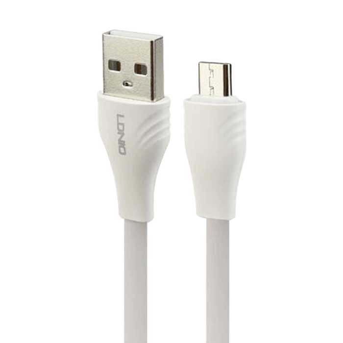 کابل تبدیل USB به microUSB الدینیو مدل LS553 طول 3 متر