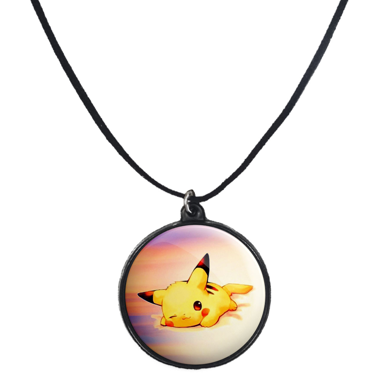 گردنبند پرمانه طرح pokemon کد pmb.25174 مدل دو طرفه