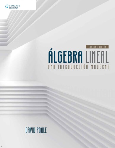 خرید و دانلود نسخه کامل کتاب Álgebra lineal : una introducción moderna