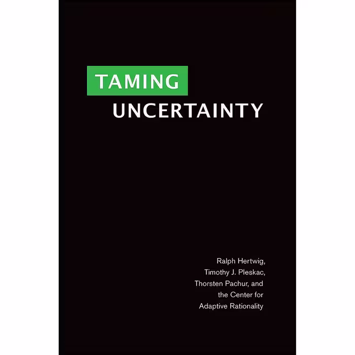 کتاب زبان اصلی Taming Uncertainty  انتشارات The MIT Press