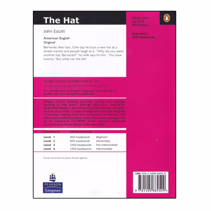 کتاب Penguin Active Reading The Hat اثر John Escott انتشارات آرماندیس