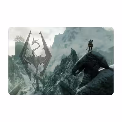 ماوس پد طرح اسکریم - skyrim مدل mpb56