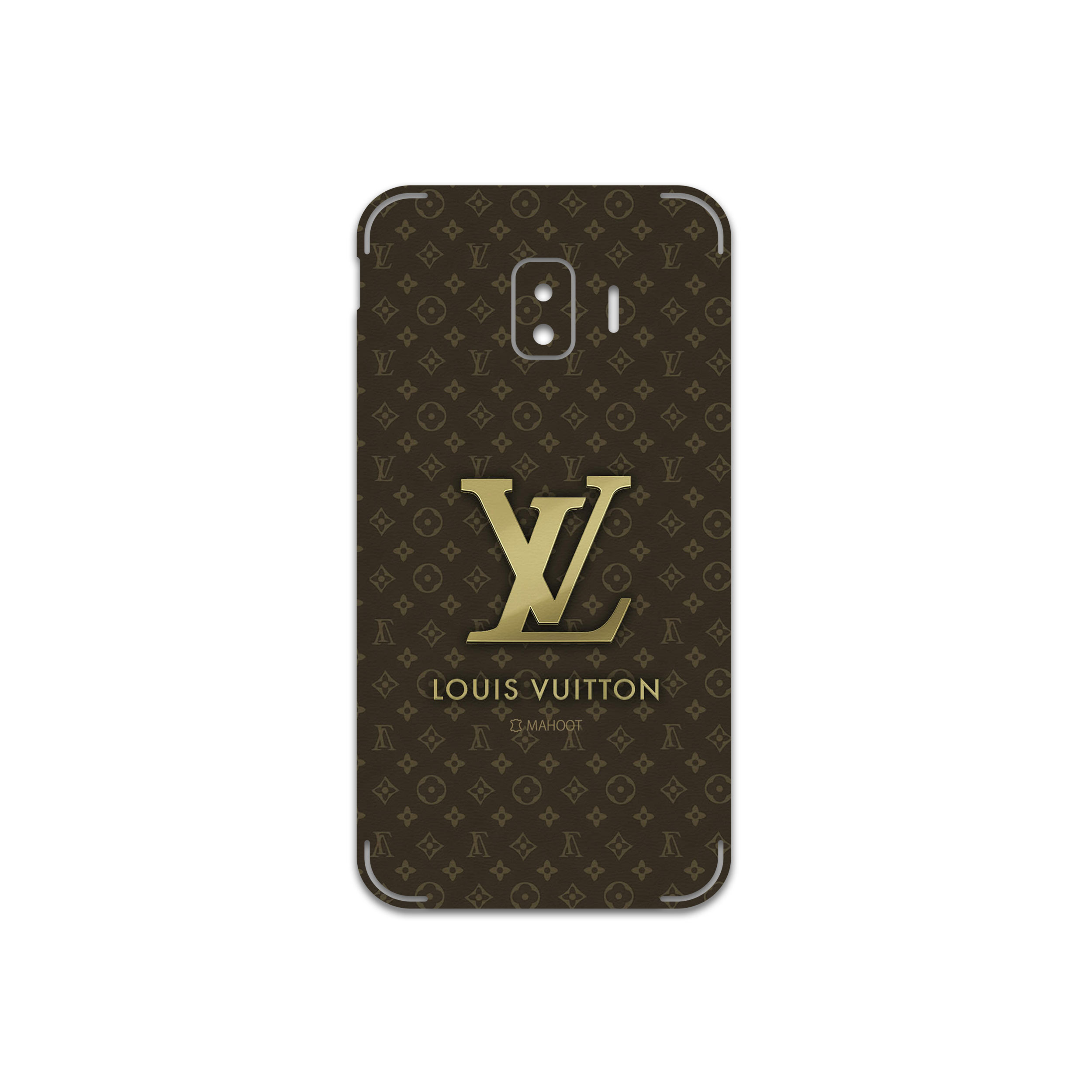 برچسب پوششی ماهوت مدل LOUIS-VUITTON-Logo مناسب برای گوشی موبایل سامسونگ Galaxy J2 Core
