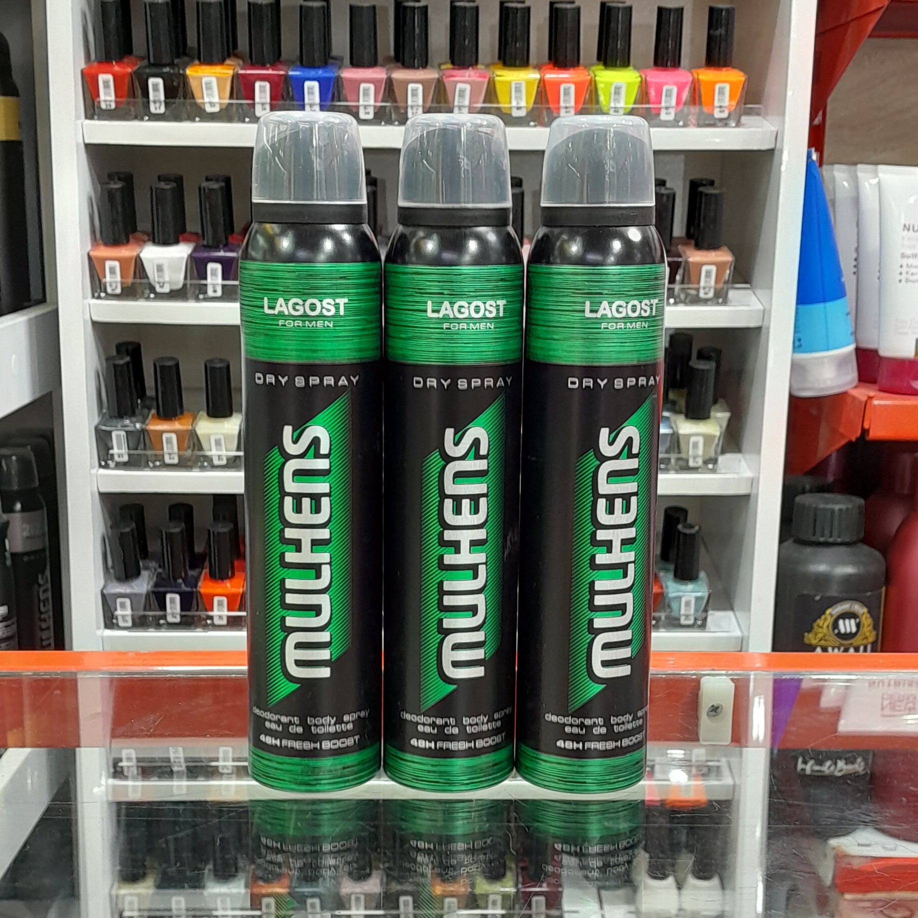 اسپری بدن مولهنس رایحه لاگوست 