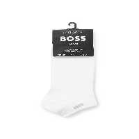 جوراب سفید مردانه سوکت از پارچه انعطاف پذیر در بسته باینری BOSS