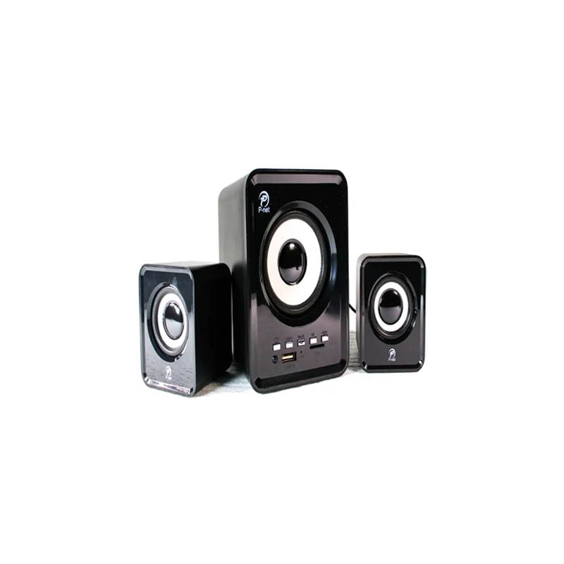 اسپیکر 3 تکه بلوتوثی P-NET U-2800 BT - یاسین کامپیوتر