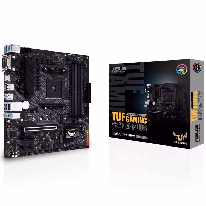 مادربرد گیمینگ ایسوس ASUS TUF GAMING A520M-PLUS AM4