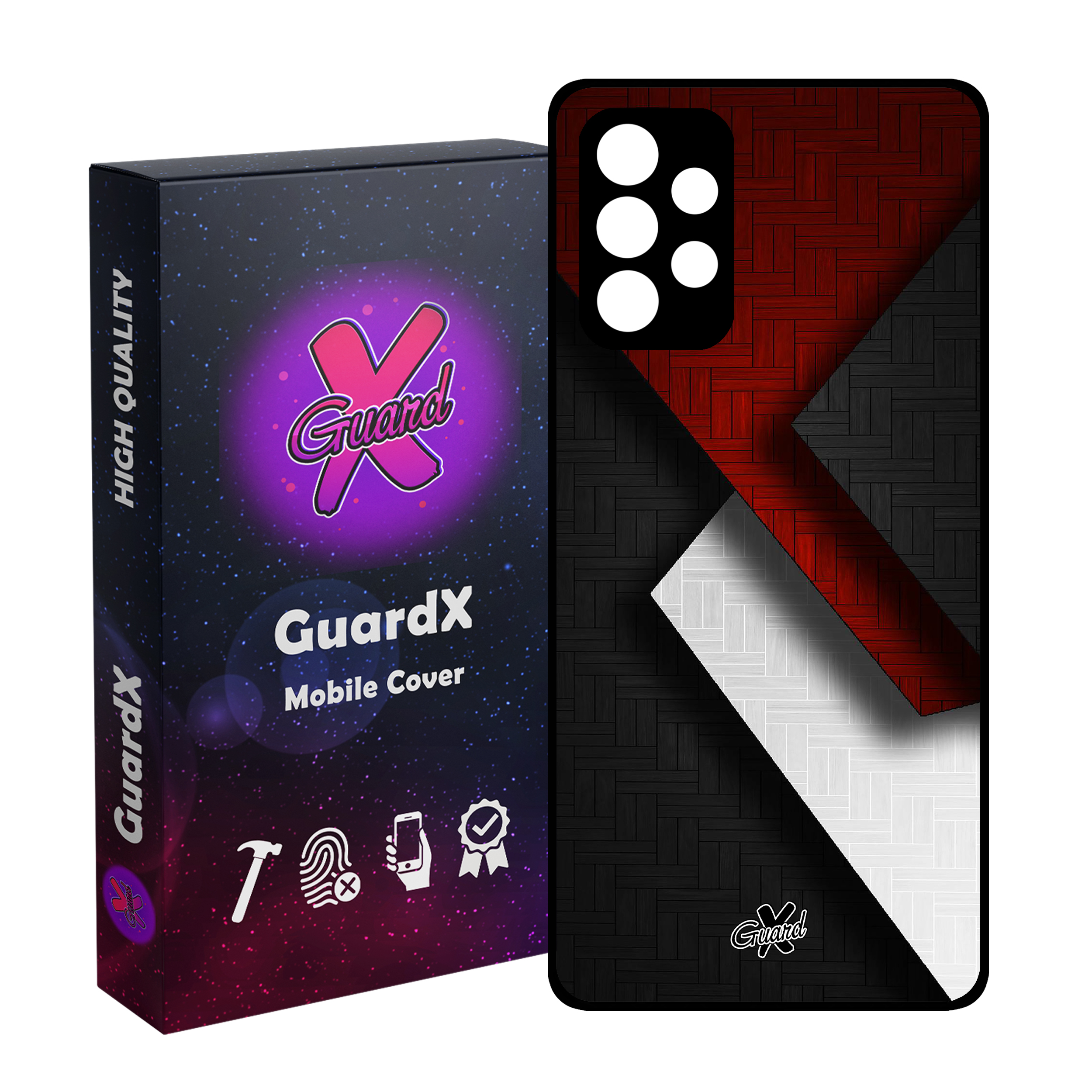 کاور گارد ایکس طرح Shape مدل Glass10174 مناسب برای گوشی موبایل سامسونگ Galaxy A32 5G