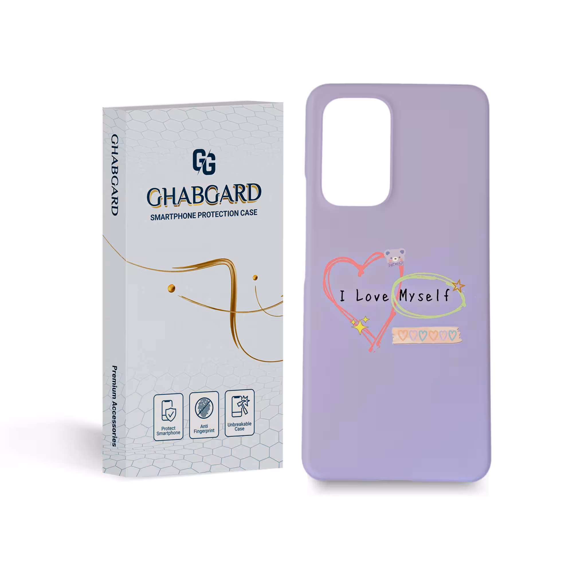 کاور گارد قاب مدل ساده مناسب برای گوشی موبایل سامسونگ Galaxy A53   