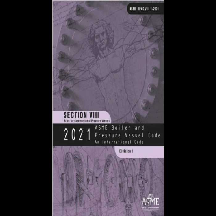 🔶استاندارد ظروف تحت فشار ASME Sec VIII Div1 ویرایش 2021🔶 🔰ASME Sec VIII Div1 2021 🌺Pressure Vessel Code ASME Sec VIII Div1 2021 - کتابخانه مجازی واتیکان