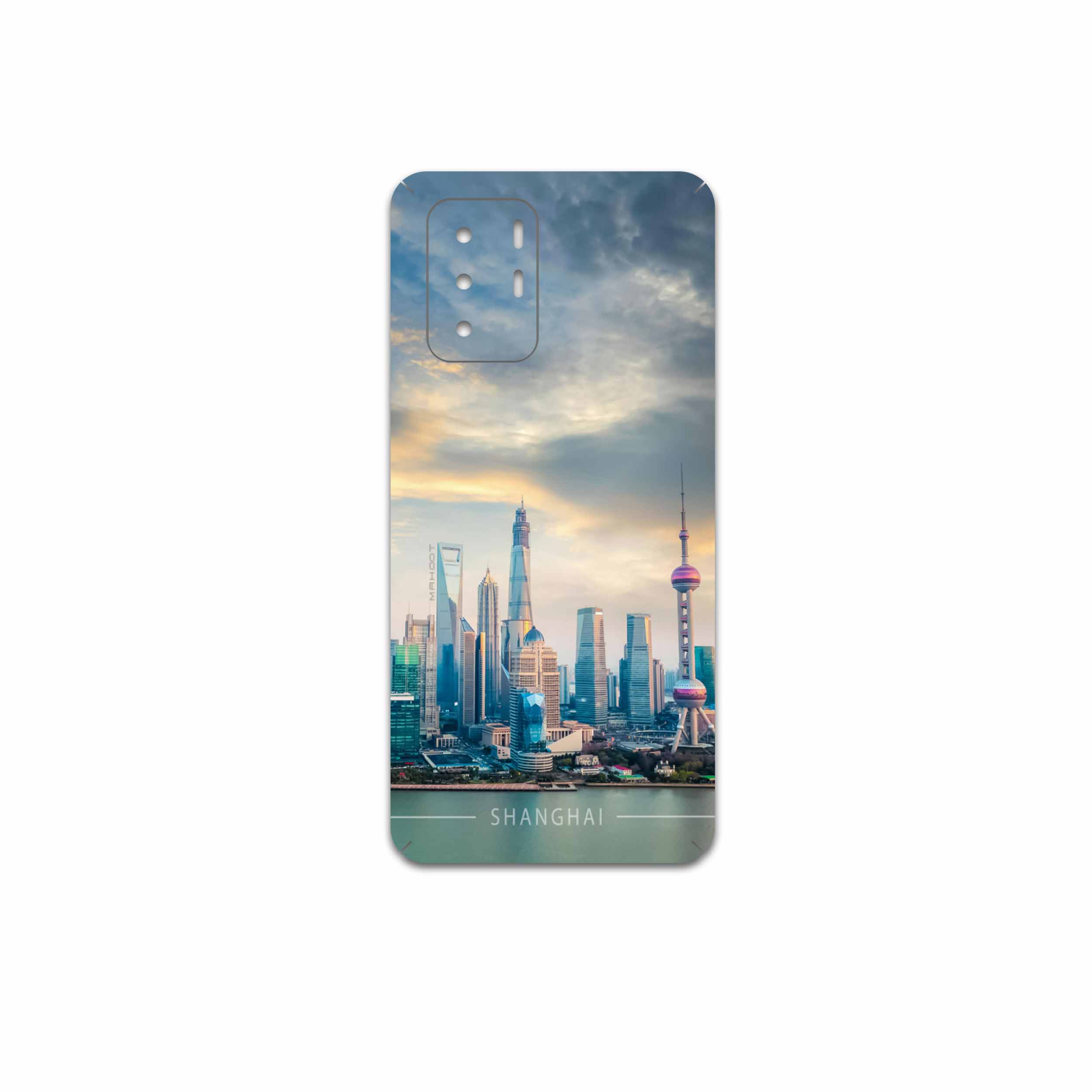 برچسب پوششی ماهوت مدل Shanghai-City مناسب برای گوشی موبایل شیائومی Poco X3 GT 5G