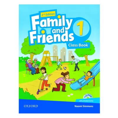 کتاب FAMILY AND FRIENDS 1 اثر NAOMI SIMMONS انتشارات OXFORD