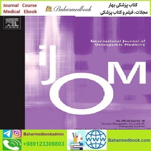 International Journal of Osteopathic Medicine Volume 35 to 3