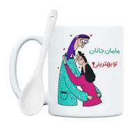 ماگ چاپریکا طرح بهترین مامان مدل جانان