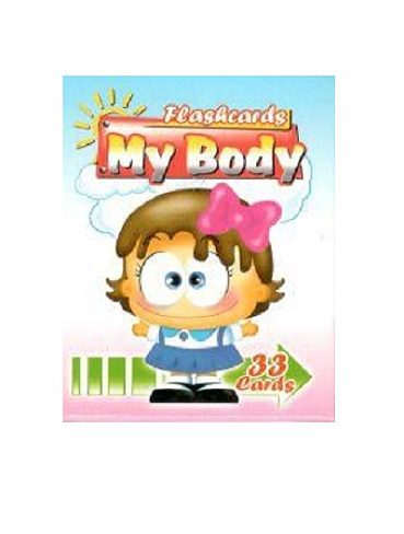 فلش کارت زبان My Body Flashcards