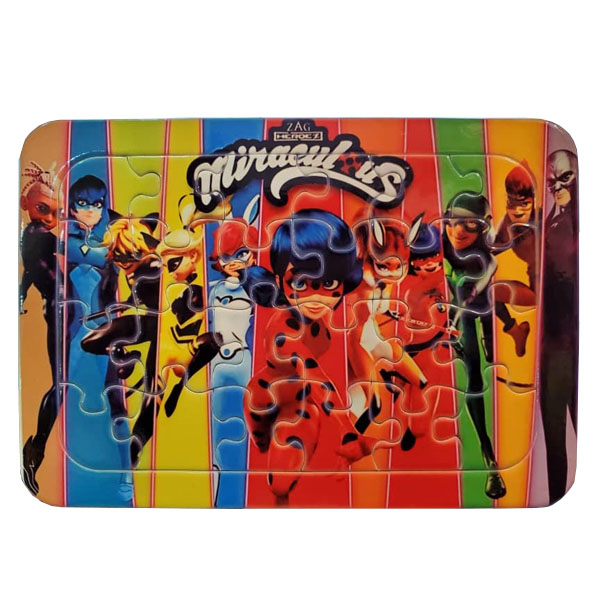  پازل 54 تکه مدل دختر کفشدوزکی کد A4-bg