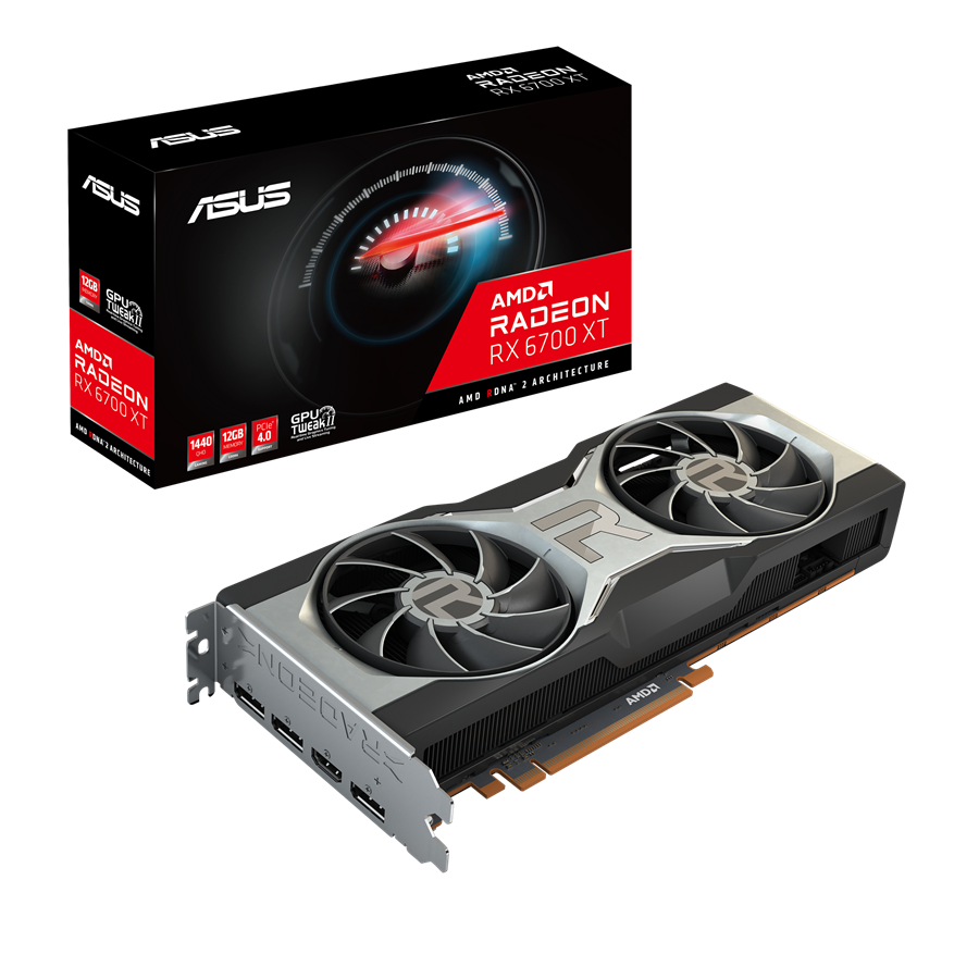کارت گرافیک  ایسوس مدل Radeon RX 6700 XT حافظه 12 گیگابایت