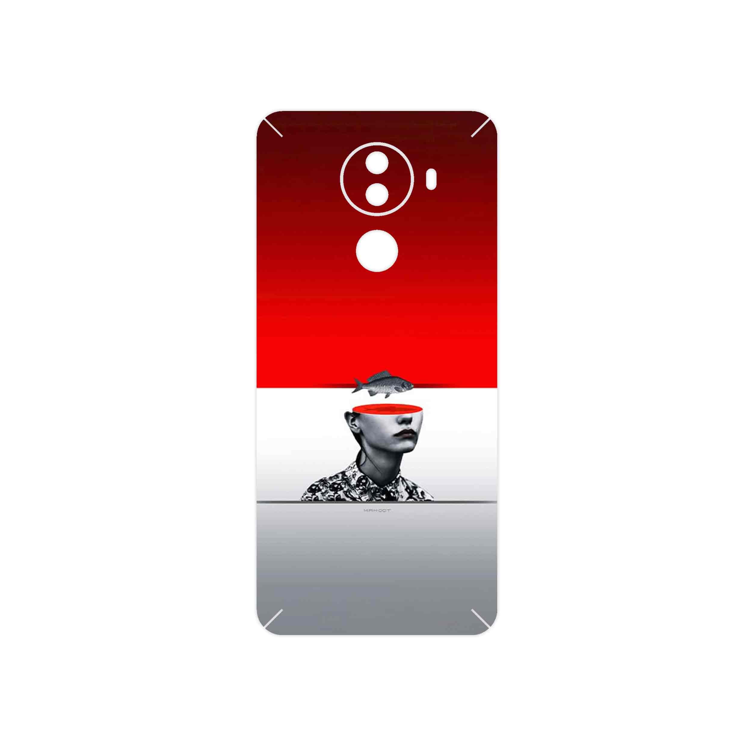 برچسب پوششی ماهوت مدل Collage of surreal Portrait of Women 1 مناسب برای گوشی موبایل جی ال ایکس M1