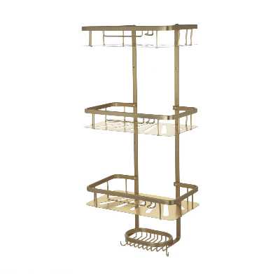 قفسه حمام مدل TBCO طرح سه طبقه