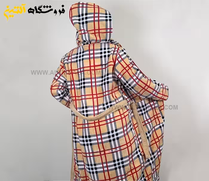 حوله پالتویی پودایران مدل بربری سایز 105