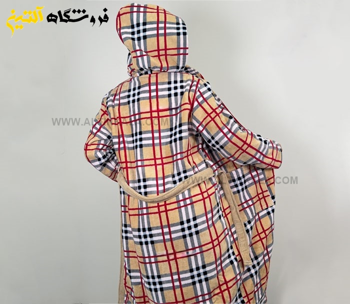 حوله پالتویی پودایران مدل بربری سایز 105
