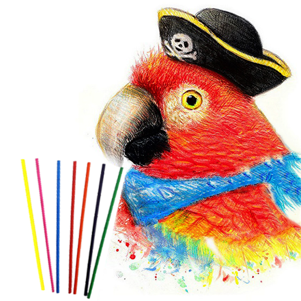 مغزی مداد نوکی 2 میل رنگی